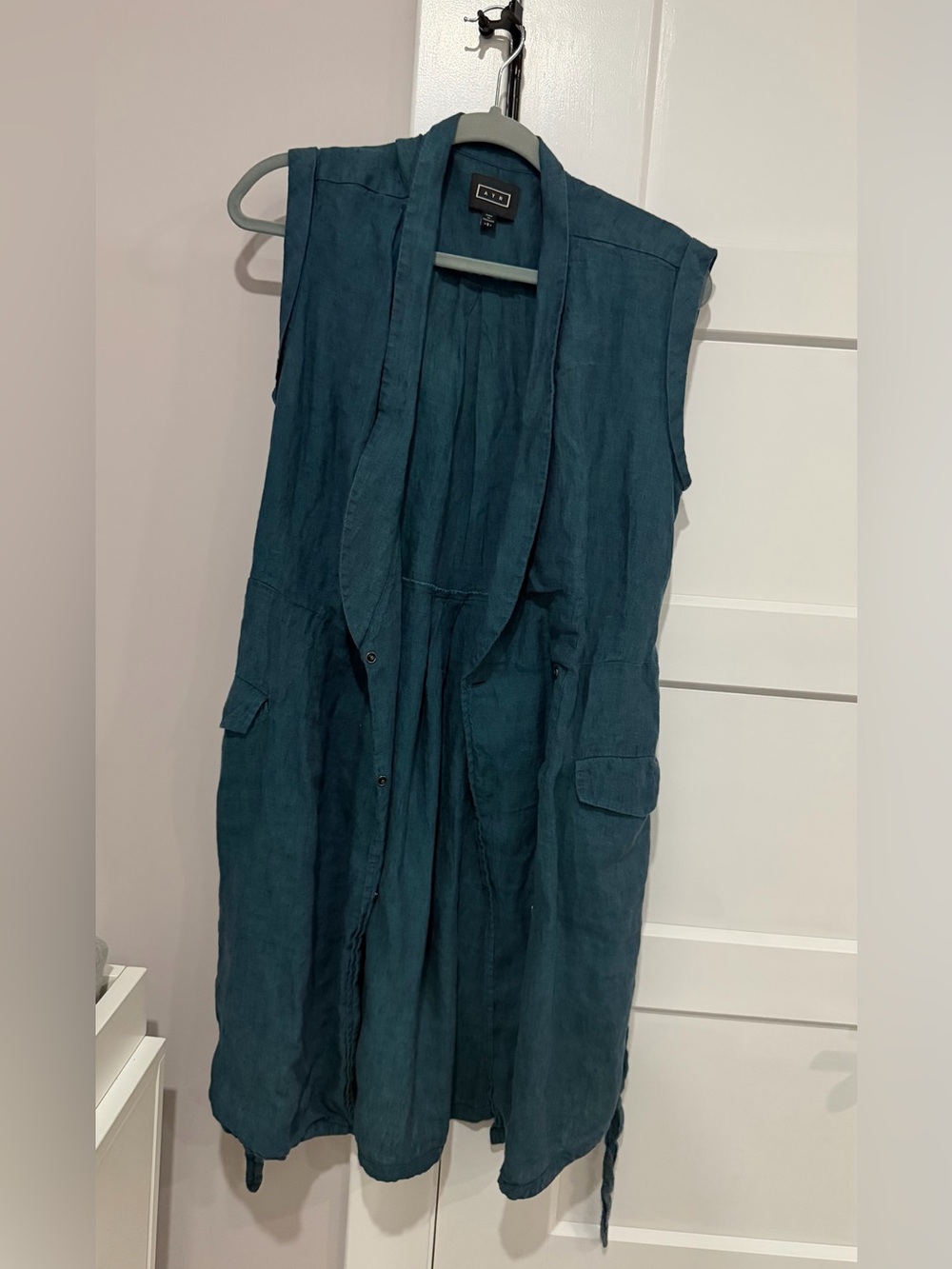 AYR Sleeveless Midi Dress Cargo Pocket size 8